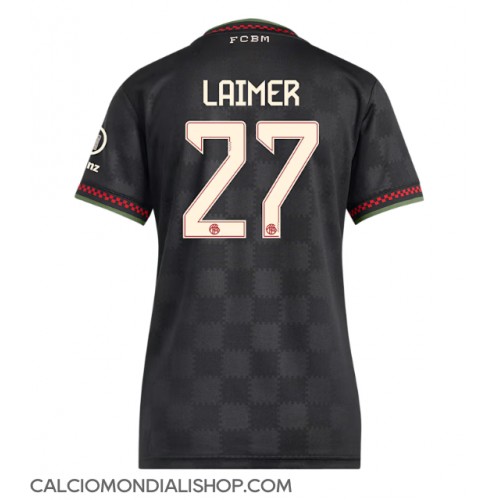 Maglie da calcio Bayern Munich Konrad Laimer #27 Terza Maglia Femminile 2025-26 Manica Corta
